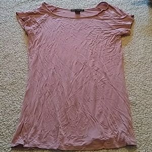 Rose colored tee